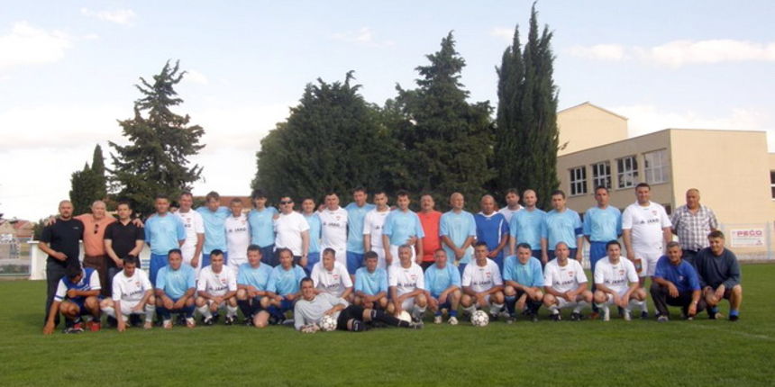 Nogometna utakmica gradova Benkovca i Knina