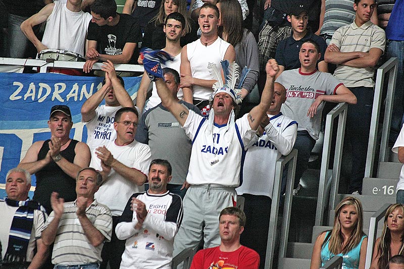 KK Zadar – KK Cibona (foto: Marin Gospić)