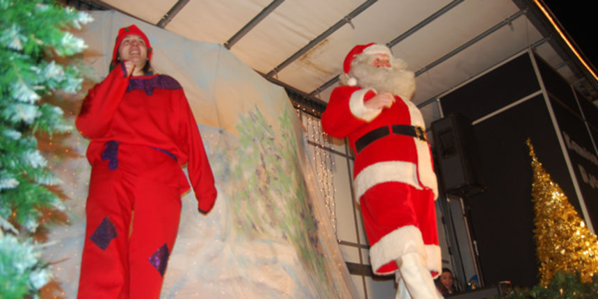 Djed Mraz na Branimiru, foto: Tea Balog Djed Mraz na Branimiru, foto: Tea Balog