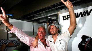 Proslava naslova prvaka F1 Jensona Buttona i Brawn GP-a (foto www.f1-live.com)