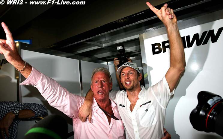 Proslava naslova prvaka F1 Jensona Buttona i Brawn GP-a (foto www.f1-live.com)