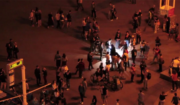 Flashmob akcija 4. Međunarodnog festivala fotografije Organ Vida