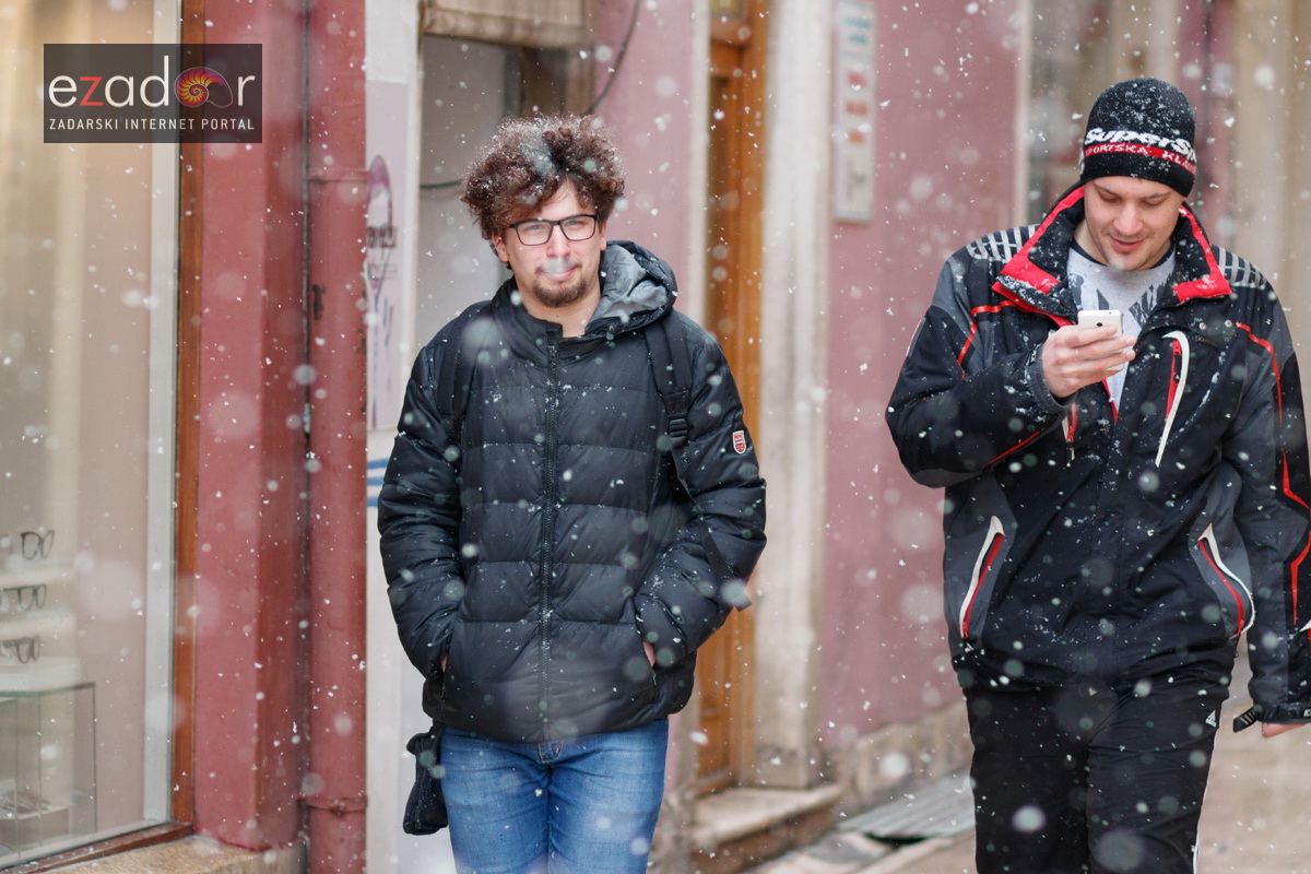 Snježni đir po gradu, četvrtak 1. ožujka 2018.