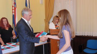 Dodjela priznanja ucenicima srednjih skola, Foto: Karla Soric Dodjela priznanja ucenicima srednjih skola, Foto: Karla Soric