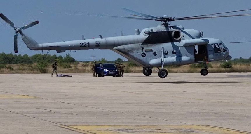 Zemunik, HV, NATO, vojna vježba