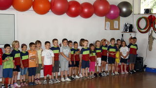 Svečani završni trening predškolaca u DSV “Loptica”, Foto: Mladen Malik Svečani završni trening predškolaca u DSV “Loptica”, Foto: Mladen Malik