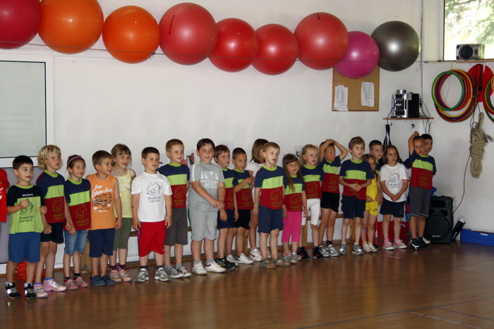 Svečani završni trening predškolaca u DSV “Loptica”, Foto: Mladen Malik Svečani završni trening predškolaca u DSV “Loptica”, Foto: Mladen Malik