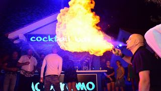 Noštromo bar Vir – otvorenje & fire flame show, Foto:Iva Perinčić