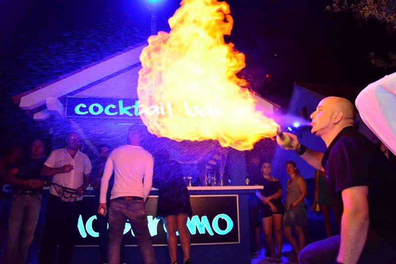 Noštromo bar Vir – otvorenje & fire flame show, Foto:Iva Perinčić