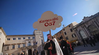 Karnevalić Radija 057, 16. veljače 2012, Foto: Saša Čuka Karnevalić Radija 057, 16. veljače 2012, Foto: Saša Čuka