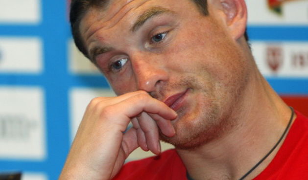 Rovinj, 101009.  Hotel Mont Mulini.  Konferencija za medije.  Pripreme nogometne reprezentacije  za kvalifikacijski susret sa Kazahstanom za SP 2010 u Juznoj Africi.   Na fotografiji: Ivica Krizanac.  Foto: Ronald Gorsic / CROPIX