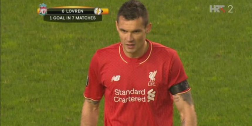 Dejan Lovren, foto: twitter/hrt Dejan Lovren, foto: twitter/hrt