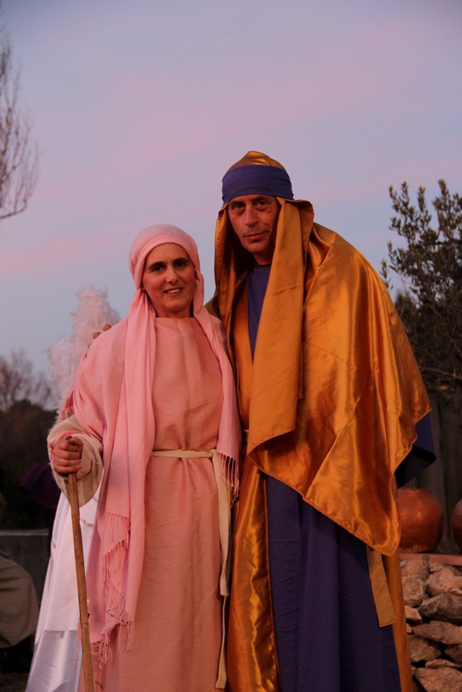 U Diklu kod bunara upriličene žive jaslice U Diklu kod bunara upriličene žive jaslice