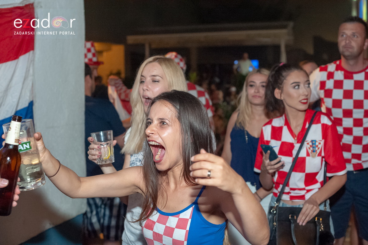 Zadar je gorio: Velika fešta nakon plasmana Vatrenih u polufinale Svjetskog prvenstva