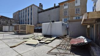 Zadar: Zbog početka radova na izgradnji TIC-a, zakupci javne površine sele na novu lokaciju, foto: Dino Stanin/PIXSELL Zadar: Zbog početka radova na izgradnji TIC-a, zakupci javne površine sele na novu lokaciju, foto: Dino Stanin/PIXSELL