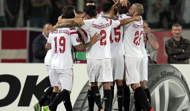 Slavlje igrača Seville, foto: mundodeportivo