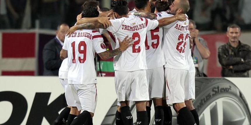 Slavlje igrača Seville, foto: mundodeportivo