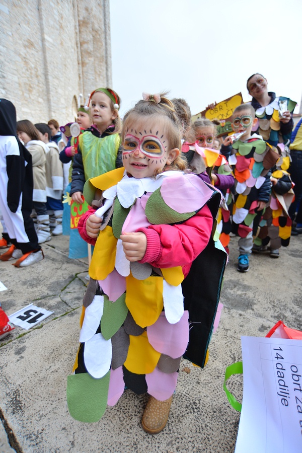 Karnevalić: Male maškare zauzele grad!, foto: Iva Perinčić