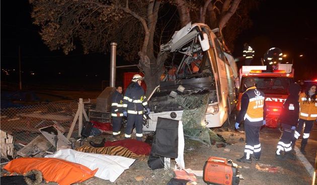 Tuska, autobusna nesreća