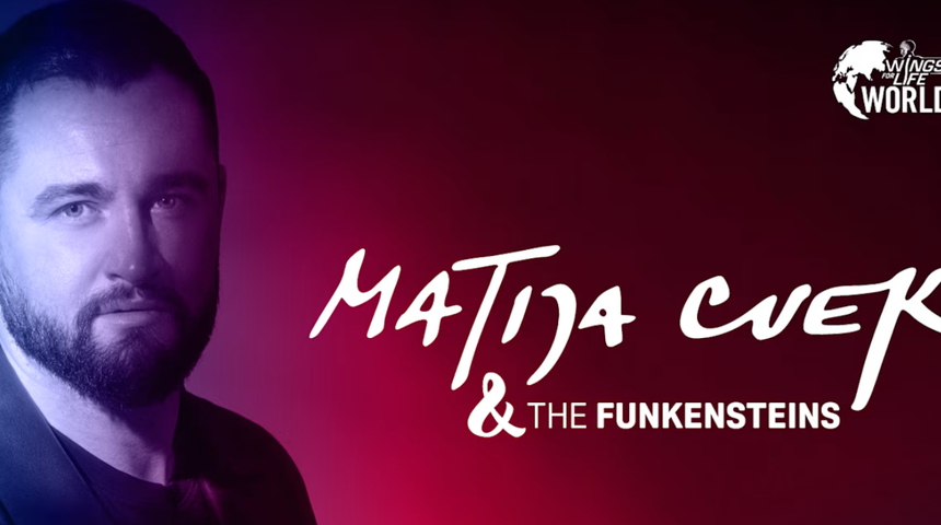 Koncert Matije Cveka kao zagrijavanje za Wings for Life World Run