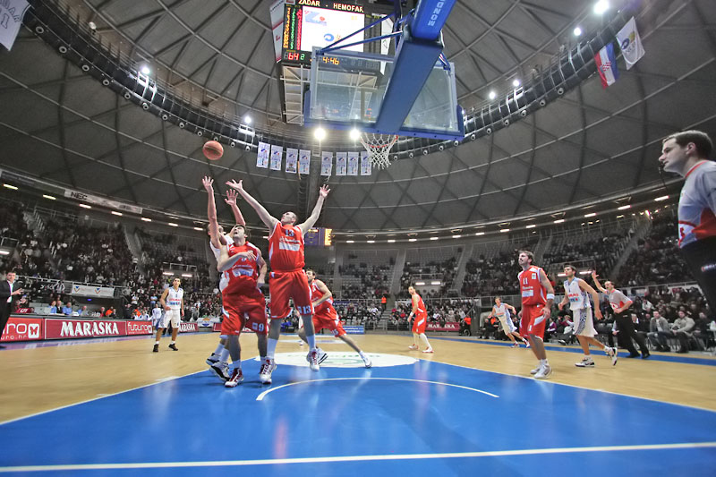 KK Zadar – KK Hemofarm (foto: Marin Gospić)