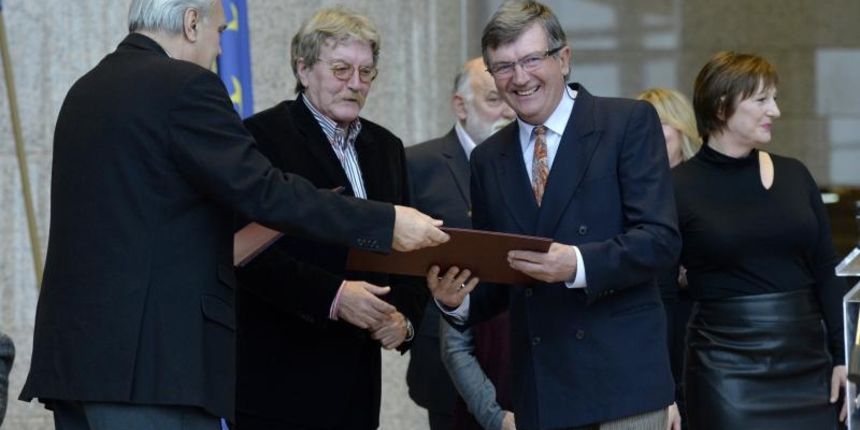 U NSK povodom Medjunarodnog dana ljudskih prava odrzala se svecana dodjela nagrada Hrvatskog helsinskog odbora za ljudska prava. Photo: Marko Lukunic/PIXSELL U NSK povodom Medjunarodnog dana ljudskih prava odrzala se svecana dodjela nagrada Hrvatskog helsinskog odbora za ljudska prava. Photo: Marko Lukunic/PIXSELL