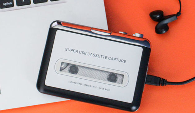 2 in 1 Audio Cassette to MP3 Converter