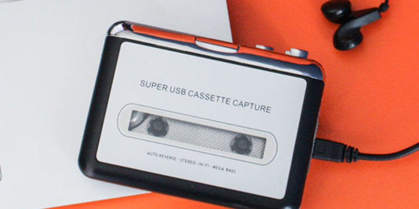 2 in 1 Audio Cassette to MP3 Converter