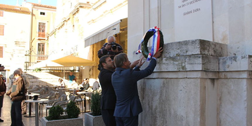 Grad Zadar obilježio Spomendan pripojenja Zadra matici Hrvatskoj Grad Zadar obilježio Spomendan pripojenja Zadra matici Hrvatskoj