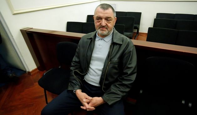 Zagreb, 270513. Sudjenje bivsem premijeru i predsjedniku HDZ-a Ivi Sanaderu u slucaju Fimi media nastavilo se na zupanijskom sudu. Na fotografiji: svjedok Dubravko Tkalcic, nekadasnji celnik Janafa i Ine. Foto: Damjan Tadic / CROPIX