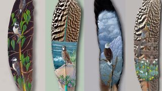 Slikarije na perju (foto: Andfunforall.blogspot.com)