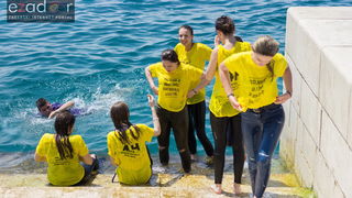 Ludijada zadarskih maturanata na Pozdravu suncu i Morskim orguljama