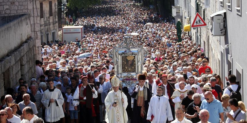 sinj, velika gospa, blagdan velike gospe