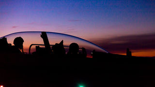 Noćno letenje u zrakoplovnoj bazi Zemunik, foto: Darko Belančić