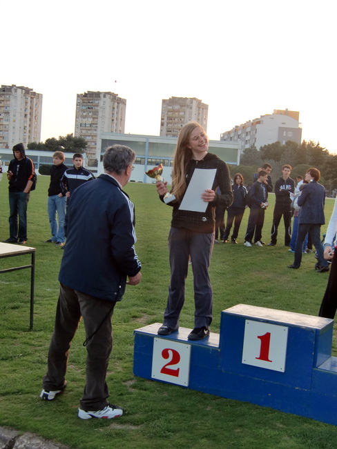 Zupanijsko natjecanje osnovnih skola u atletici 24.3. 2010.