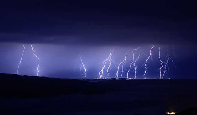 Munje nad Karlobagom i Pagom