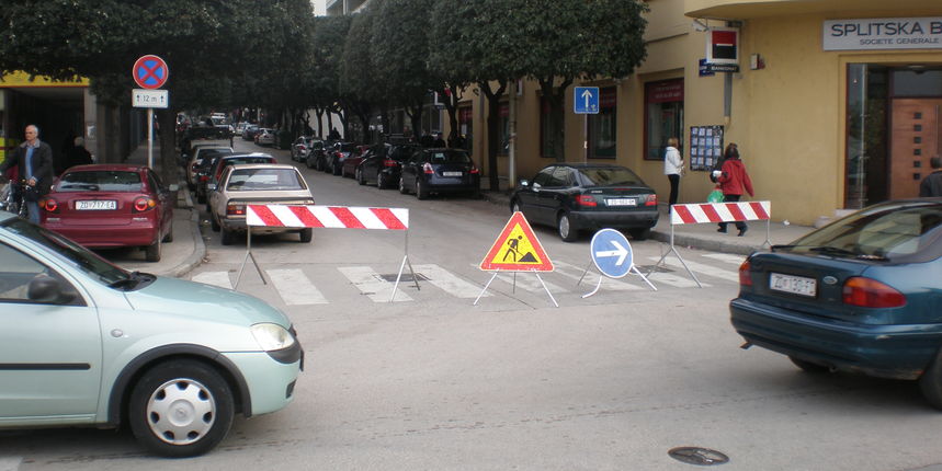 Ulica Stjepana Radića zatvorena zbog uređenja drvoreda