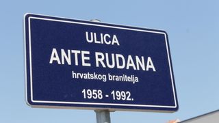 Ante Rudan, jedan od heroja obrane Zadra, dobio ulicu, foto: Grad Zadar