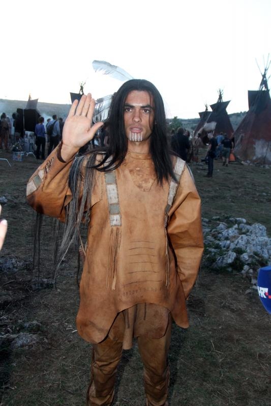 Na snimanju nove trilogije o Winnetou-u, Photo: Goran Kovačić/PIXSELL