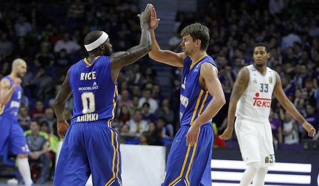 Tyrese Rice (Khimki), foto: EuroleagueBasketball ‏@Euroleague