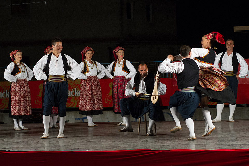 Bibinje: Nastup ansambla Lado, foto: Leo Banić