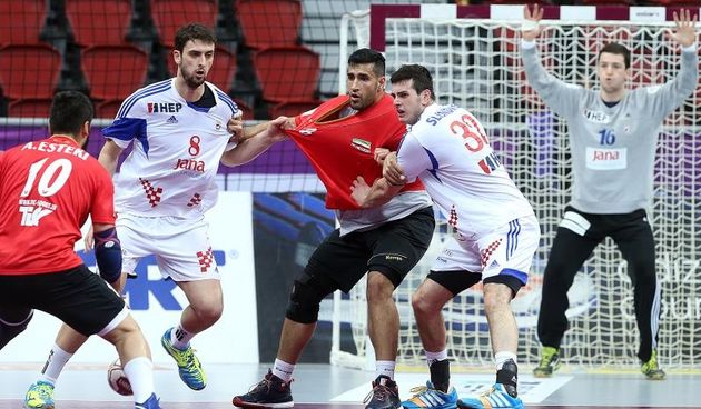 24. svjetsko rukometno prvenstvo, 3. kolo, grupa B, Hrvatska – Iran 41-22. Photo: Goran Stanzl/PIXSELL
