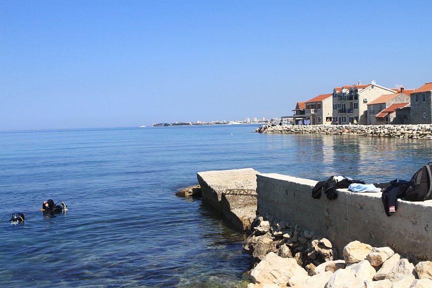 Velika akcija čišćenja podmorja u Bibinjama, foto: L.Banić
