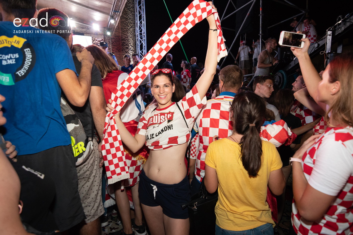 Veličanstven doček četvorice zadarskih Vatrenih