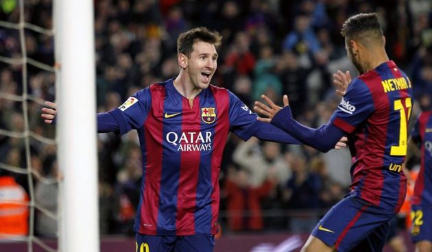Lionel Messi i Neymar, foto: Alberto Estévez / As.com
