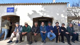 Predsjednica Grabar Kitarović u posjeti Olibu. Foto: Dino Stanin/PIXSELL