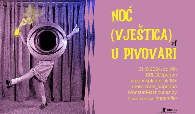 Noć (vještica) u pivovari Brlog