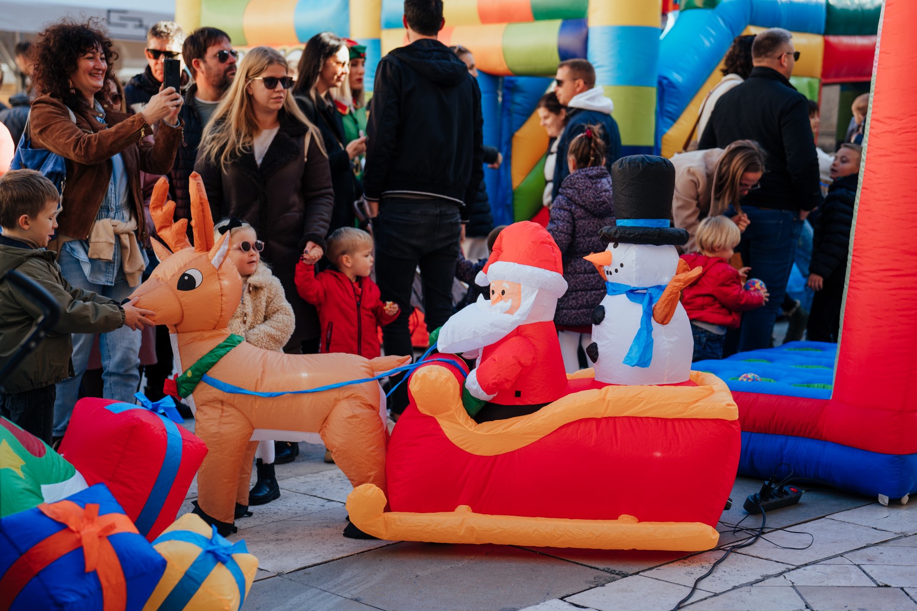 Dječji Advent na Narodnom trgu u Zadru