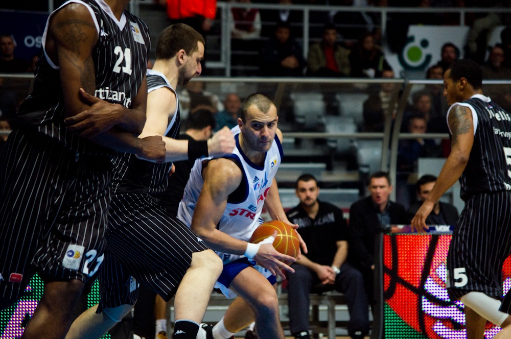 NLB liga: KK Zadar – KK Partizan 91-88, Foto: Mateo Smolic-Rocak