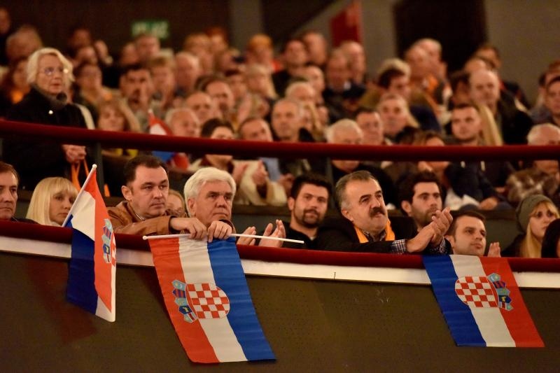 Predizborni skup koalicije “Hrvatska raste” u HNK Zadar, Foto: Dino Stanin/PIXSELL